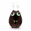 Oeuf Papillochouette T3 en chocolat noir garni