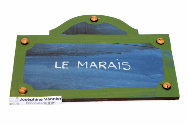 Plaque de rue parisienne Le Marais
