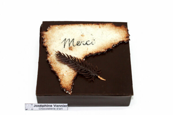 Boite Merci T2 Garnie en Chocolat