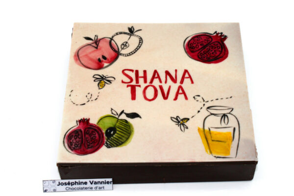 Boite Shana Tova T3 Garnie en Chocolat
