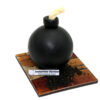 Boulet de canon garni en Chocolat