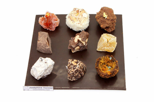 Objets en chocolat