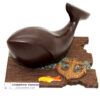 Fonds Marins T3 en chocolat noir garni
