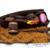 Paysage Sous-marin T1 en chocolat noir garni