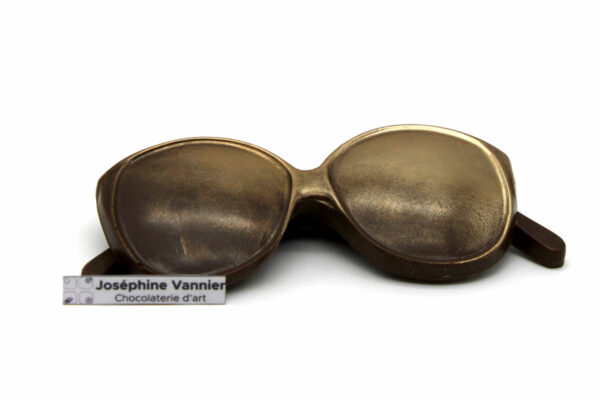 Lunette de soleil en Chocolat Lait