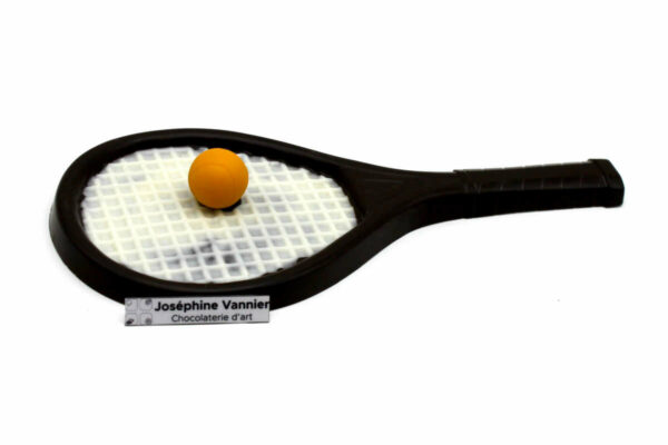 Raquette de Tennis en Chocolat