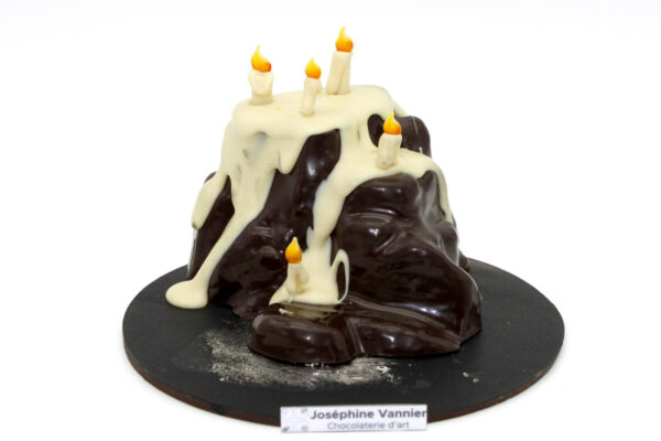 Gateau Décadent T2 en chocolat noir