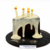 Part de Gateau en chocolat noir