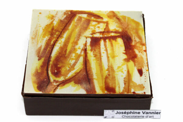 Boite Champagne T2 garnie en Chocolat