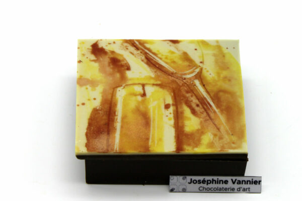 Boite Champagne T1 garnie en Chocolat