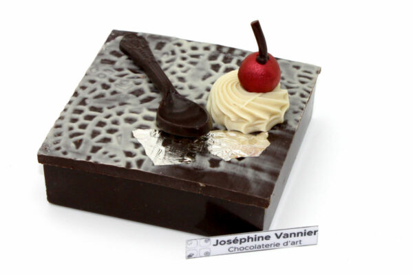 Boite Repas de fête T1 garnie en Chocolat