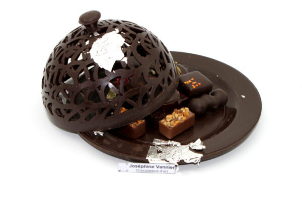 Assiette Gourmande T2 en chocolat garnie