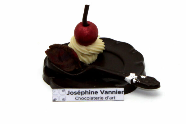 Mini Compo de Table en chocolat noir