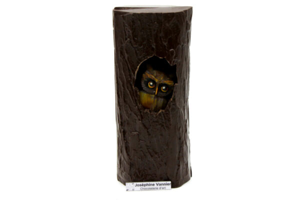 Coucou le Hibou en chocolat noir