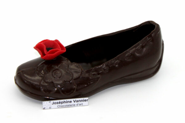 Ballerine en chocolat