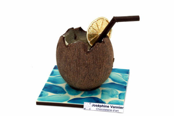 Noix de coco en Chocolat