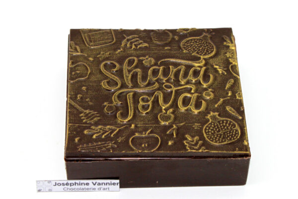 Boite Roch Hachana T2 Garnie en Chocolat