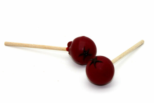 Paire de praliné à la poudre de tomate en Chocolat