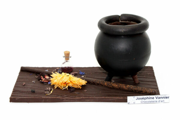 Chaudron en Chocolat sur Plaque