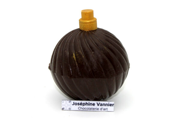 Flacon Gourmand en Chocolat Garni