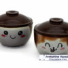 Tête de Kokeshi T1 en chocolat noir garnie