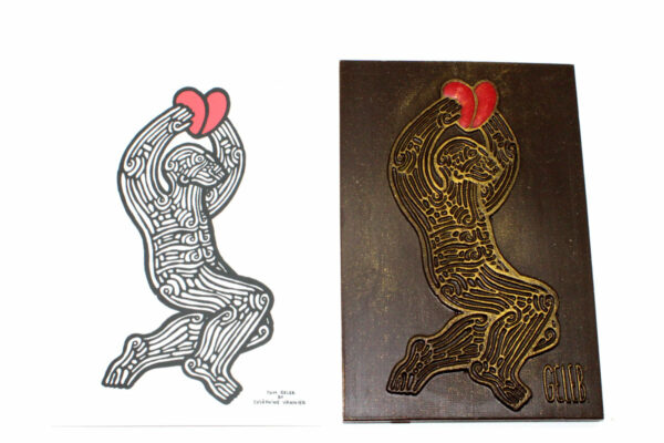 Tablette Tom Geleb en chocolat noir 72%