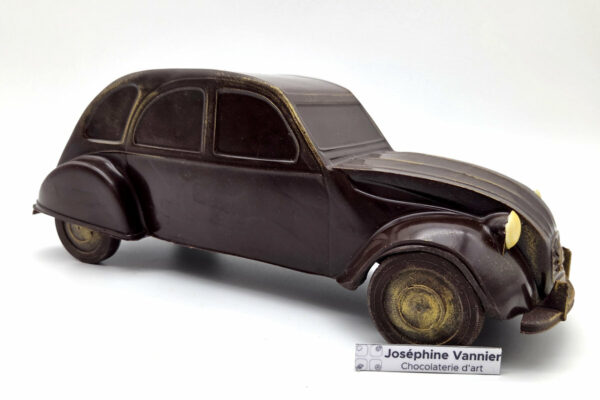 Citroën 2CV en Chocolat Noir