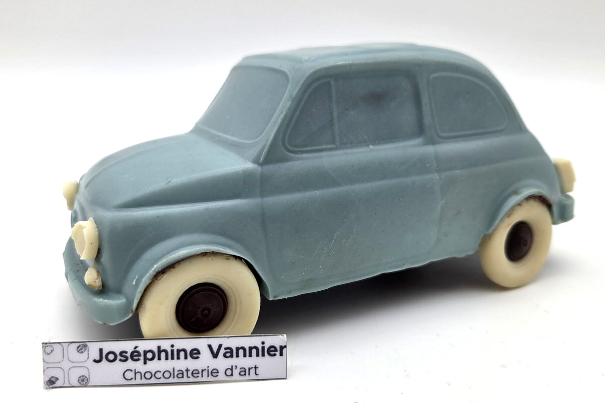 Fiat 500 en Chocolat Noir