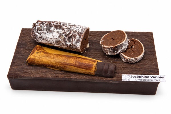 Objets en chocolat