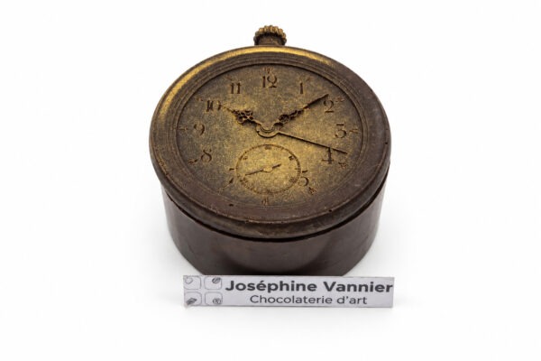 BOÎTE MONTRE À GOUSSET en Chocolat Noir 72% & Amandes Enrobées – Image 2