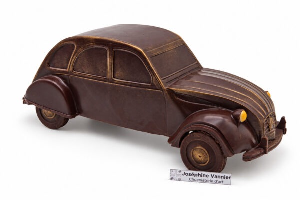 Citroën 2CV en Chocolat Noir