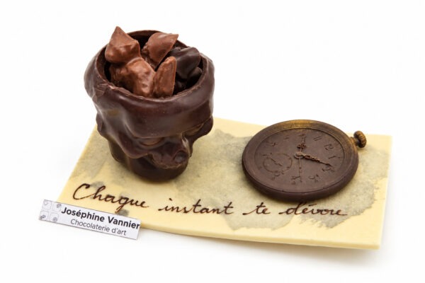 VANITÉ DE BAUDELAIRE Composition Chocolat Noir 72% & Blanc